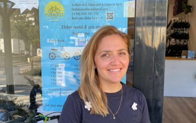 Julie Ghilaci, CEO de FUN BIKES MALLORCA